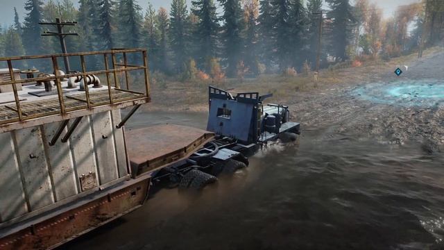 REWIND --- Not a Drill! | Pacific P16 | Black River - Michigan | Snowrunner | Xbox One X смотреть онлайн
