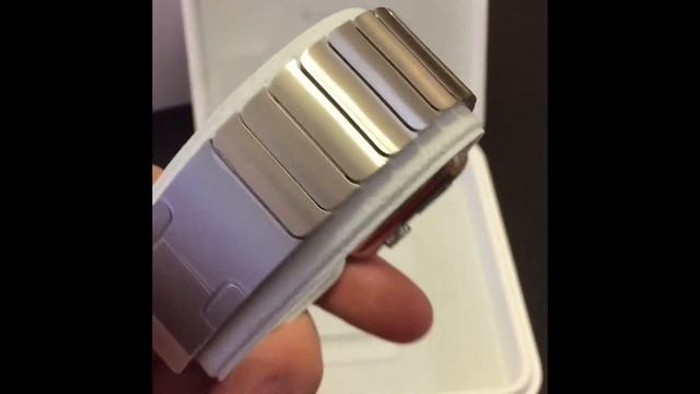 Apple Watch SS 42mm with Link Bracelet Unboxing смотреть онлайн