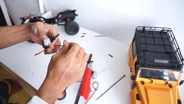 UPGRADE MOTOR RC D90 1:12 RTR MODEL LAND ROVER DEFENDER