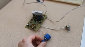 Homemade FM radio based on TDA7088T IC