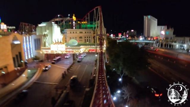 Big Apple Coaster Front Seat POV Night OnRide 5K 60FPS 2024| Rare Togo |New York New York, Las Vega смотреть онлайн