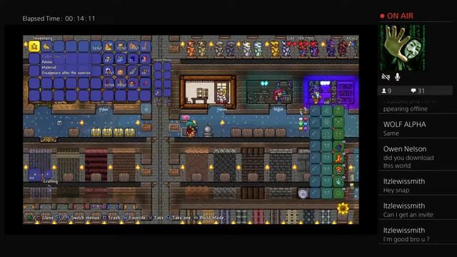 [PS4]Hosting Terraria AIW (check the description on how to join) смотреть онлайн