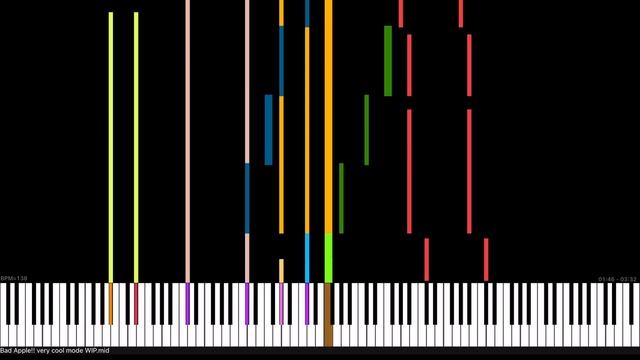 [Black MIDI] Bad apple!! Very cool mode WIP смотреть онлайн