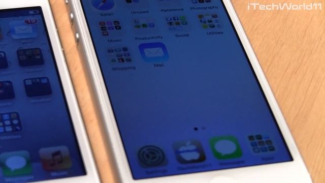 iOS 7 vs iOS 6! смотреть онлайн