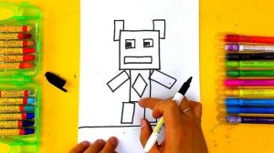 Рисунки ГЕОМЕТРИЯ просто рисуем  РыбаКит папа рисует