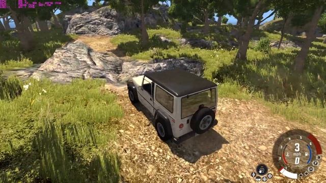 BeamNG.Drive 0.9 Update, Testing The New Jeep Crawlin Rocks смотреть онлайн