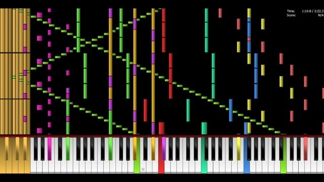 Bad Apple (Touhou) - Piano Remix смотреть онлайн
