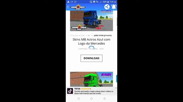 CARA MEMASANG SKIN GRAND TRUCK SIMULATOR 2 смотреть онлайн