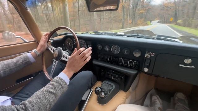 BaT 1969 Jaguar XKE Series II Driving Video смотреть онлайн