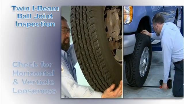 Inspecting a Twin I-Beam Ball Joint - Hunter Engineering смотреть онлайн