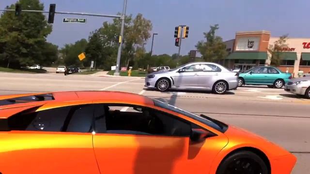 Ferrari 360 coupe, Audi R8 V10, Dodge Viper, Murcielago, BMW M6 take off смотреть онлайн