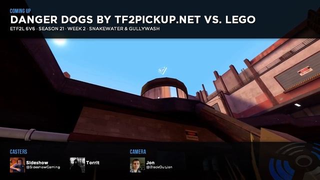 ETF2L S21 Premiership Week 2: Danger Dogs by TF2Pickup.net vs. LEGO смотреть онлайн