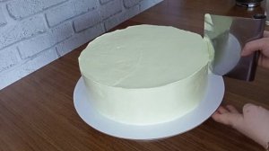 Как новичку научиться выравнивать торт белково-заварным кремом, все секреты