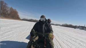 Охотничий стан зимой! Первый полет! Воспоминания!