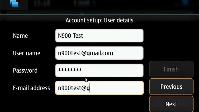 Nokia N900 - Adding IMAP mail account (Gmai) смотреть онлайн