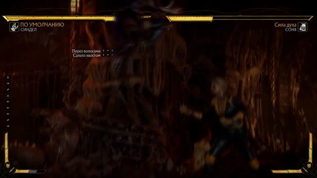 MK11  Синдел КОМБО, Синдел унижает в ближнем БОЮ! MK11