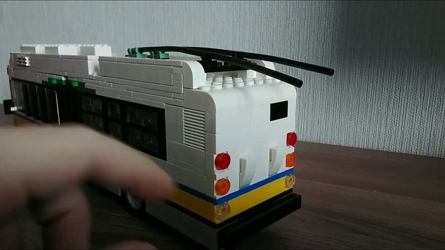 Lego троллейбус Neoplan AN440LF-ETB / Lego Trolleybus Neoplan AN440LF-ETB