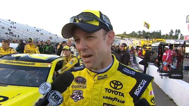 Мэтт Кенсет занял второе место на спринтерском кубке NASCAR в Лаудоне - 2016 смотреть онлайн