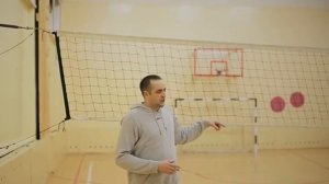 Волейбол. Виды атакующих действий/Basic types for Volleyball Spikes