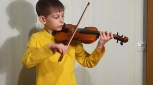 №2 Игра в лошадки Чайковский на скрипке