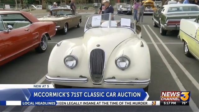 Alex Trebek’s 1956 Jaguar XK 140 among featured vehicles at McCormick’s Palm Springs ... смотреть онлайн