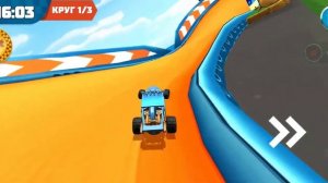 Hot Wheels Unlimited. Хот Вилс гонки на машинах. Получаем новую машину. Постройте свою  трассу.