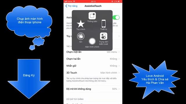 Cách chụp ảnh màn hình trên iphone 6, 7, 8, X, 11, 12, 13 смотреть онлайн
