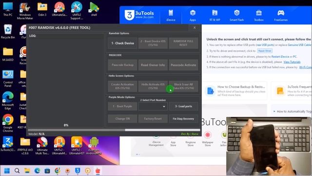 Iphone 6s plus Hello Screen bypass done by unlock tool after Serial change | Iphone 6s + SN change смотреть онлайн