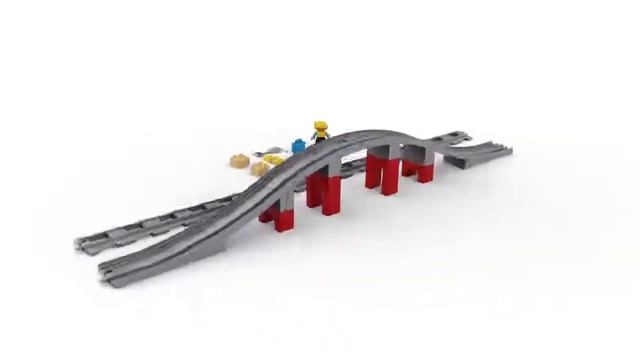 LEGO 10872 Train Bridge and Tracks - LEGO Duplo смотреть онлайн