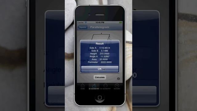 GeometryCalc for iPhone - Available in App store now! смотреть онлайн