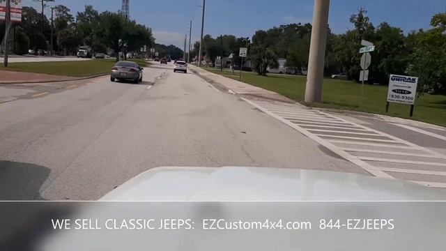 1994 White Jeep Wrangler YJ EFI 6 CYL EZCustom4x4.com EZJEEPS смотреть онлайн