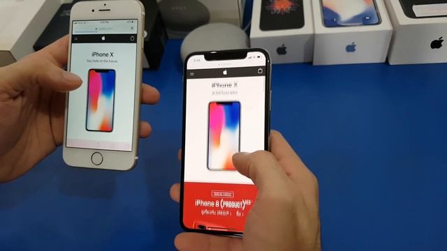 IPhone X VS IPhone 6 on IOS 12 Speed Test Comparison смотреть онлайн