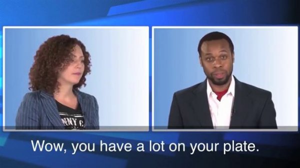 have a lot on one's plate