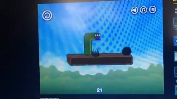 How to beat level 20 apple worm