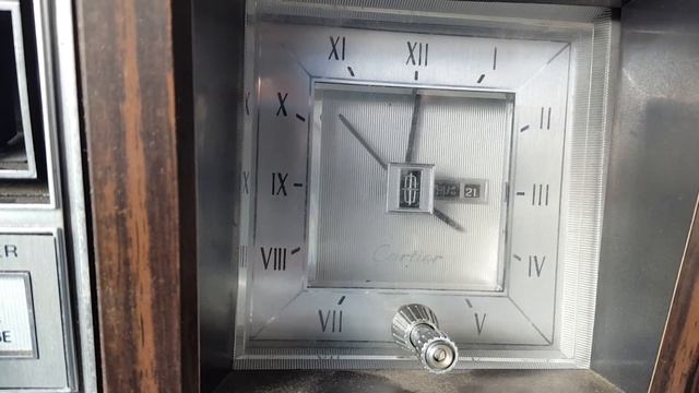 1979 Lincoln Cartier clock смотреть онлайн