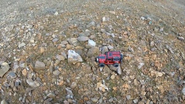 Best Mini 4WD RC Rock Crawler RGT V2 RC Defender Off road Trailing
