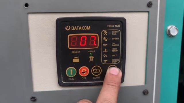 How To Configure Datakom DKG105 Without Laptop |Genset Tech| #datakom #DKG105 #controller