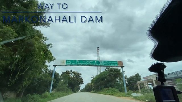 Markonahali Dam, Short Day Trip from Bangalore, Highway Ride, Jeep Compass. смотреть онлайн