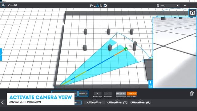 Dallmeier 3D Camera Planning Tool 