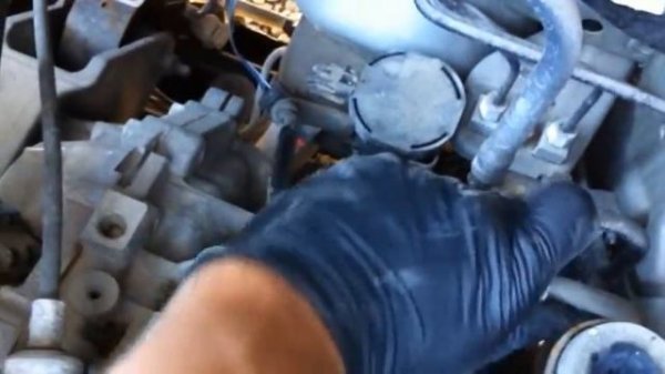 Dodge caliber EVAP purge solenoid replacement how to DIY p0455 p0456