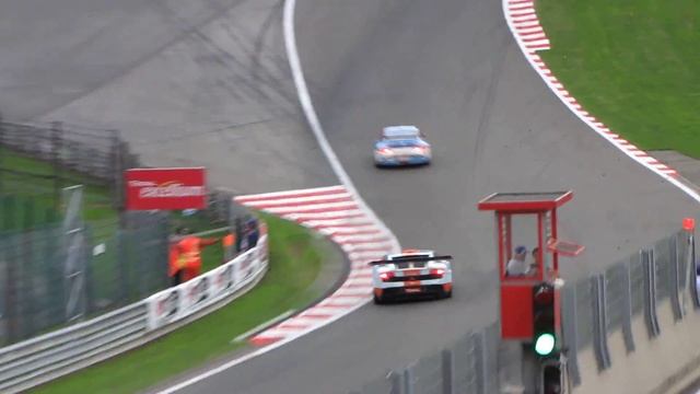 Gulf Lamborghini Spa 24 Hours 2010 Pit Straight and Eau Rouge in HD! смотреть онлайн