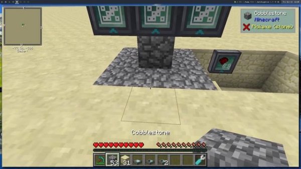 Fairly Easy Endergenic Generator (32k RF/t, RFTools + vanilla redstone)