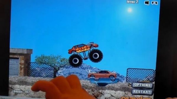 Monster Truck Demolisher прохождение 1, 2, 3 уровней