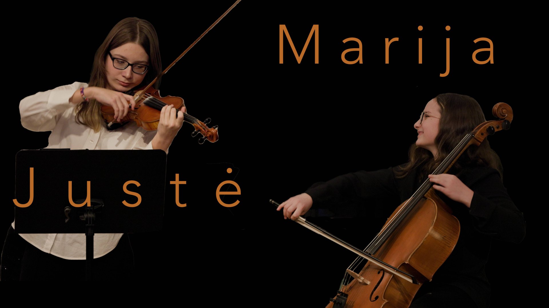 Edward Elgar, Salut d'Amour (Liebesgruß), Op. 12, Justina Korsun - violin, Maria Sokolova - cello смотреть онлайн