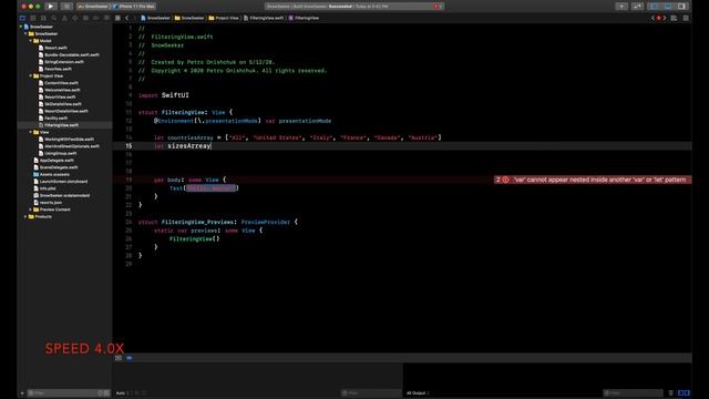100DaysOfSwiftUI. Project: 19 “SnowSeeker” Days: 96 - 99. Challenge. смотреть онлайн