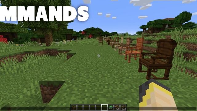 TABLES & CHAIRS Datapack! - Minecraft 1.14 смотреть онлайн