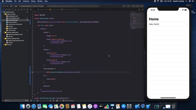 SwiftUI : NavigationView, NavigationLink, Button ( as Link) and back programmatically смотреть онлайн