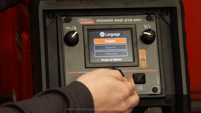 POWER MIG® 215 MPi™ – Settings Overview