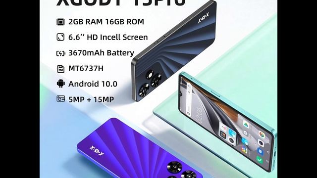 Xgody 13 Pro 6.56'' HD Incell Screen Unlocked Phone #viral смотреть онлайн