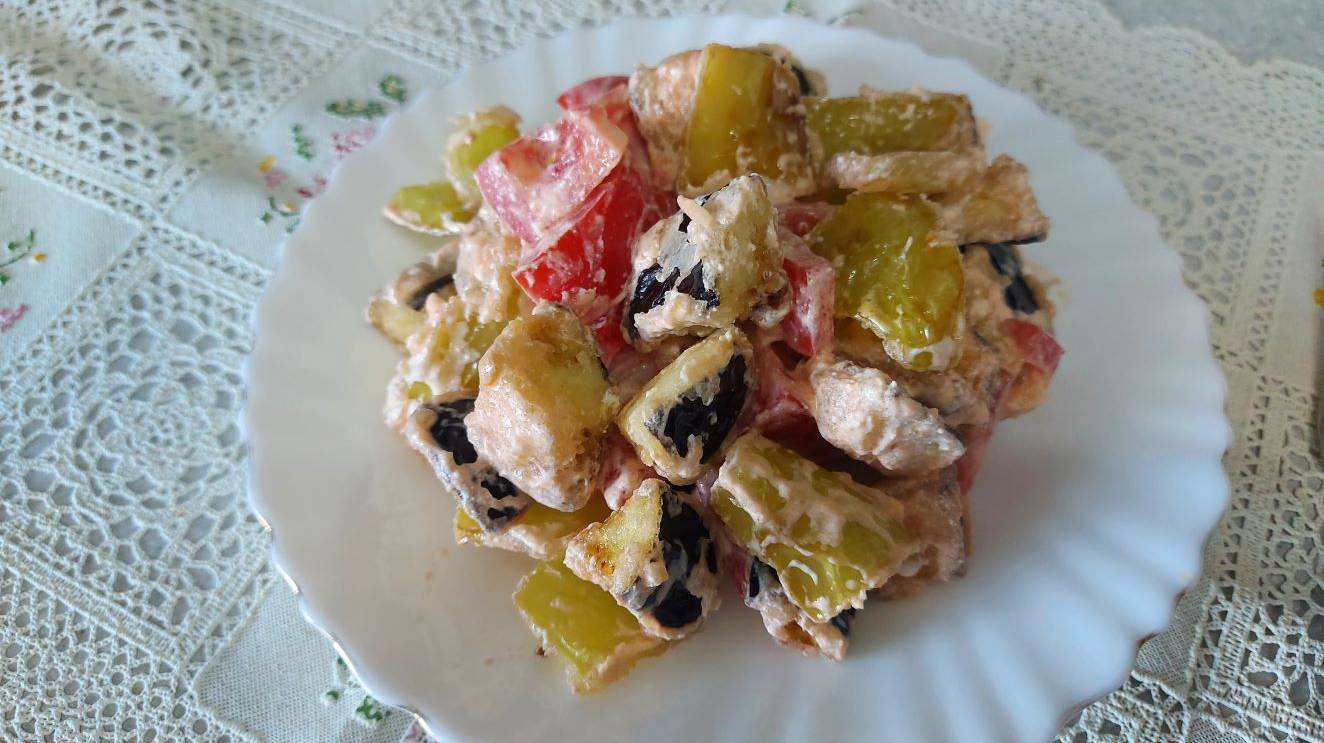 Салат из баклажанов Хрустящий смотреть онлайн